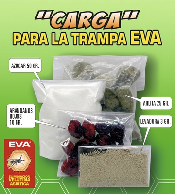 Recarga Atrayente Trampa para Velutina